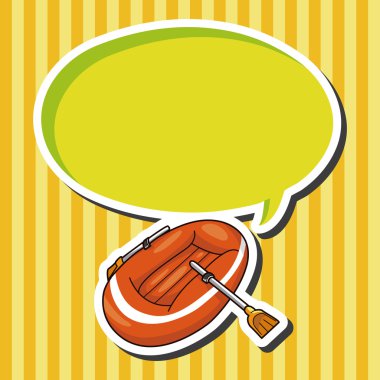 Ulaşım tekne Tema öğeleri