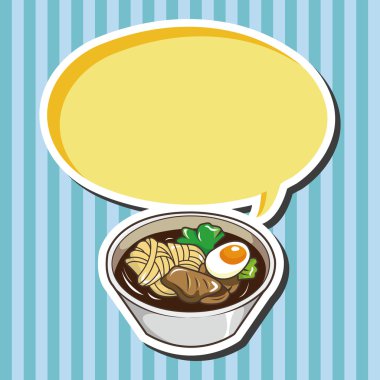 Japon yemek teması unsurları