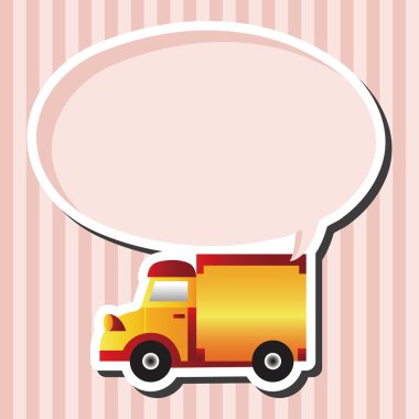 kamyon Tema öğeleri vektör, eps