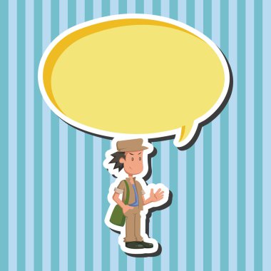 Öğrenci Tema öğeleri vektör, eps