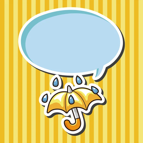 Elemente tematice umbrelă — Vector de stoc