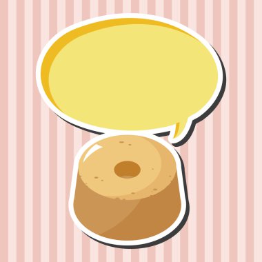 Dekorasyon kek Tema öğeleri vektör, eps10