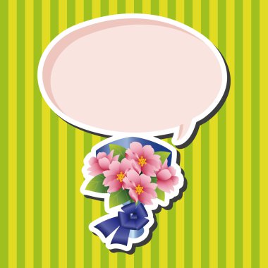 çiçek buketi Tema öğeleri vektör, eps