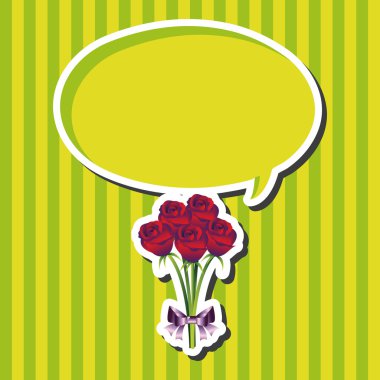 çiçek buketi Tema öğeleri vektör, eps