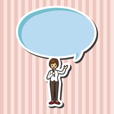 Muhabir ve Fotoğrafçı Tema öğeleri vektör eps