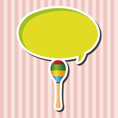 Bebek oyuncak çıngırak Tema öğeleri