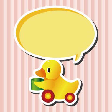 Bebek oyuncak ördek Tema öğeleri