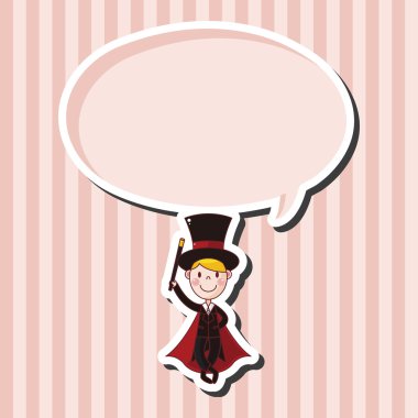 sihirbaz tema öğeleri vektör, eps