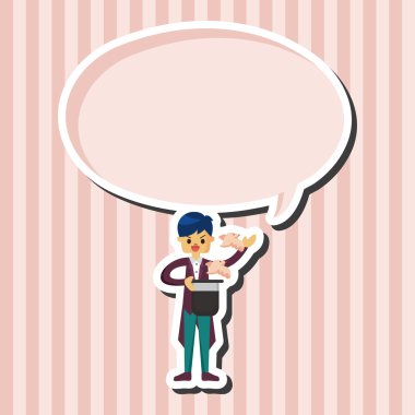 sihirbaz tema öğeleri vektör, eps