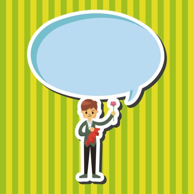 sihirbaz tema öğeleri vektör, eps