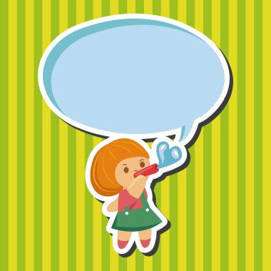 küçük bir çocukla kalp Tema öğeleri