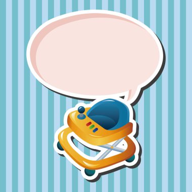 Download Baby Walker Theme Elements Free Vector Eps Cdr Ai Svg Vector Illustration Graphic Art