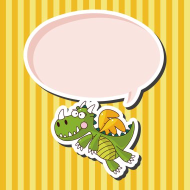 ejderha Tema öğeleri vektör, eps