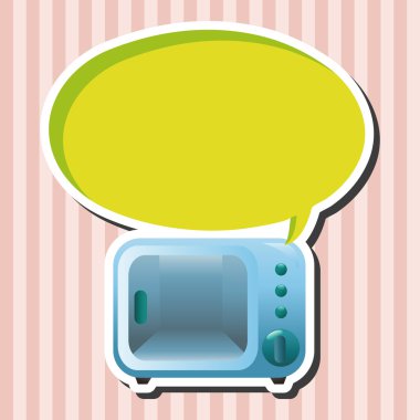 Ev aletleri Tema mikrodalga öğeleri