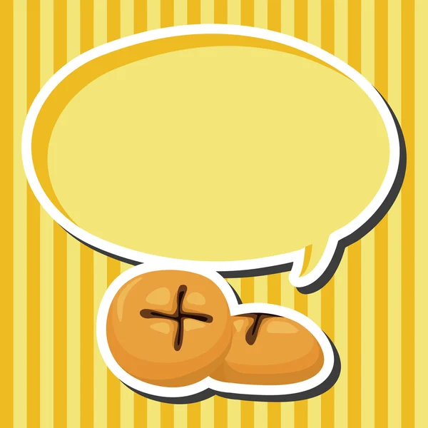 Ekmek Tema öğeleri — Stok Vektör