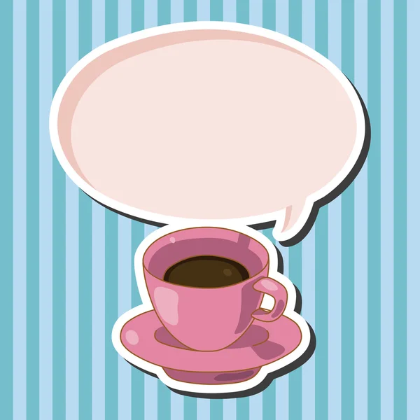 咖啡主题元素 — 图库矢量图片