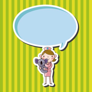 Veteriner Tema öğeleri vektör, eps