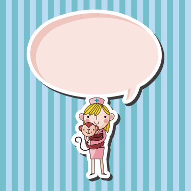 Veteriner Tema öğeleri vektör, eps