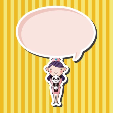 Veteriner Tema öğeleri vektör, eps