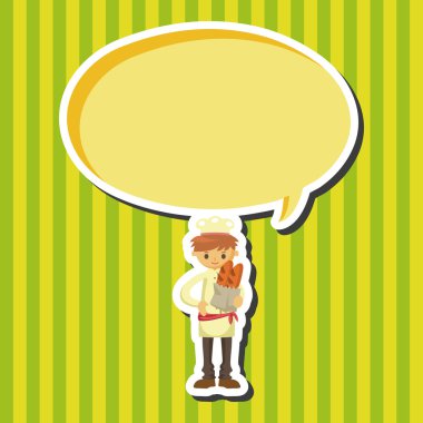 Şef Tema öğeleri vektör, eps