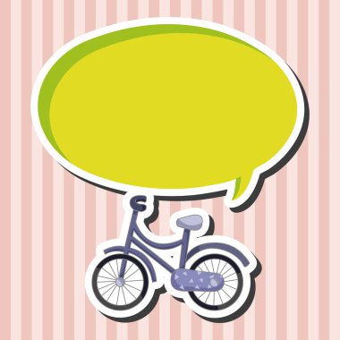 ulaşım Bisiklet Tema öğeleri