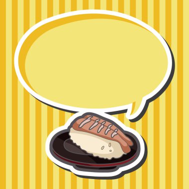 Japon yemek suşi Tema öğeleri