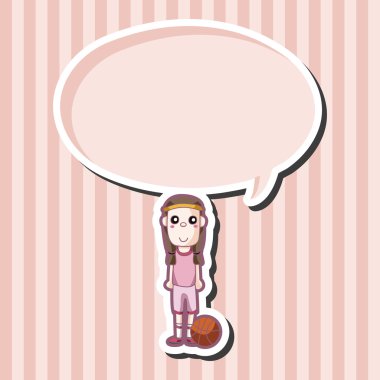 Basketbol oyuncu Tema öğeleri 