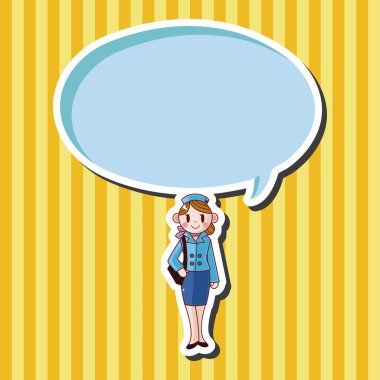 Uçuş görevlileri Tema öğeleri