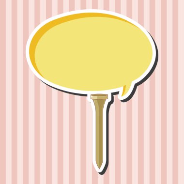 Golf ekipman Tema öğeleri