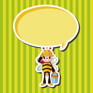 Arı çizgi film Tema öğeleri