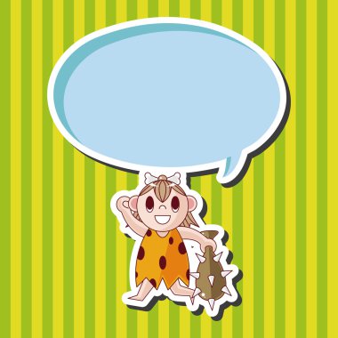 mağara adamı Tema öğeleri