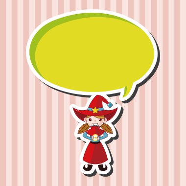 çizgi film Tema öğeleri cadı