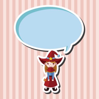 çizgi film Tema öğeleri cadı