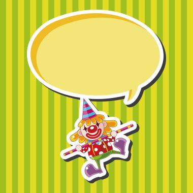 sirk palyaço Tema öğeleri