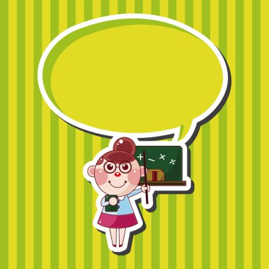 kişi karakter öğretmen Tema öğeleri