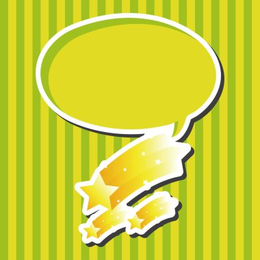 Uzay yıldız Tema öğeleri