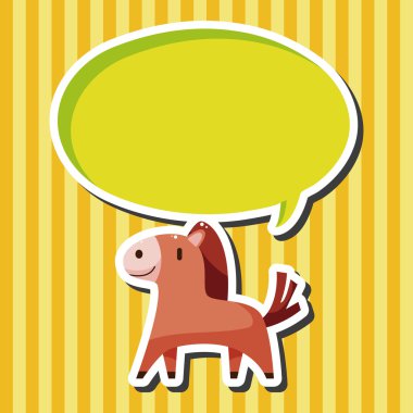 hayvan at çizgi film Tema öğeleri