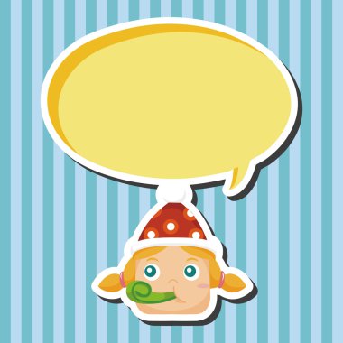 insanlar doğum günü Tema öğeleri kutlamak