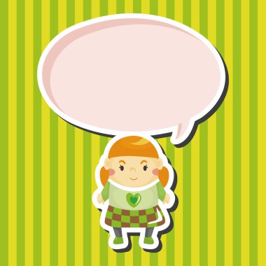 가족 할머니 캐릭터 테마 요소