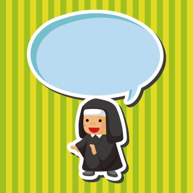 Papaz ve rahibe Tema öğeleri