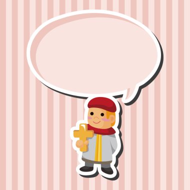 Papaz ve rahibe Tema öğeleri