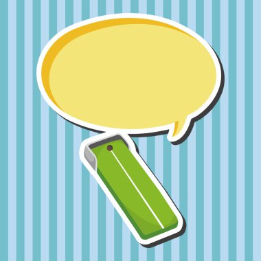 Golf ekipman Tema öğeleri