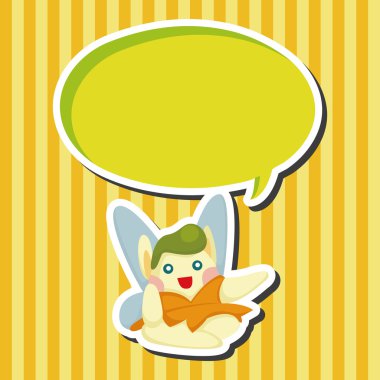 çiçek elf Tema öğeleri