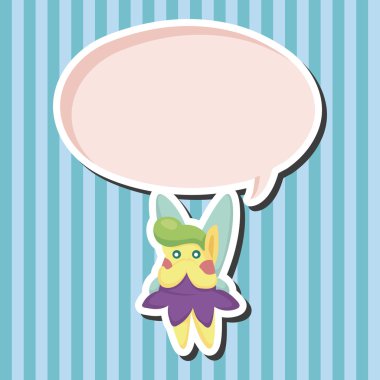 çiçek elf Tema öğeleri