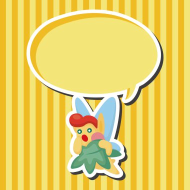 çiçek elf Tema öğeleri