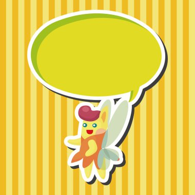 çiçek elf Tema öğeleri