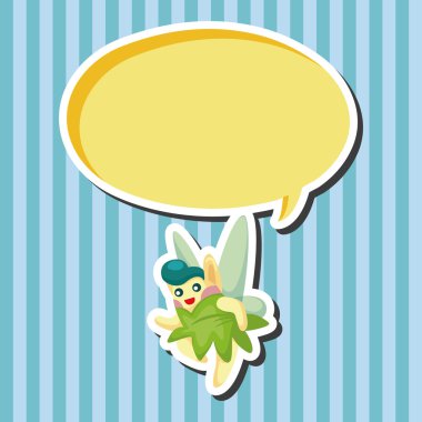 çiçek elf Tema öğeleri