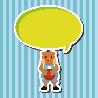 çizgi film Tema öğeleri ayı