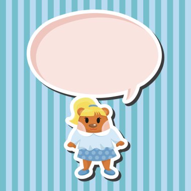 çizgi film Tema öğeleri ayı