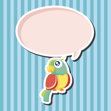 kuş çizgi film Tema öğeleri